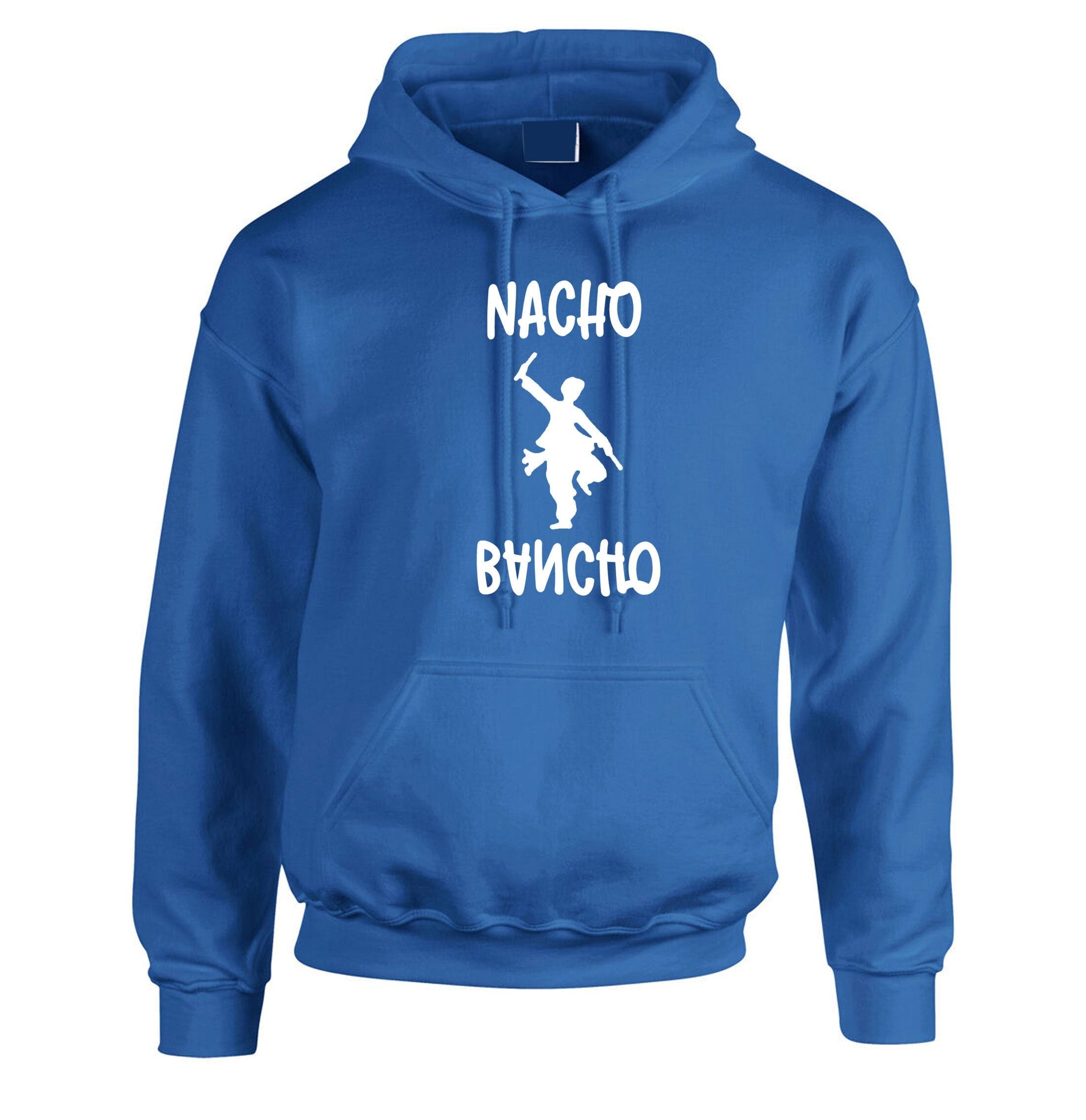 Nacho bancho funny indian desi gujarati hoodie hoody hood hooded hindi gift for gujarati garba dandiya dance friend birthday