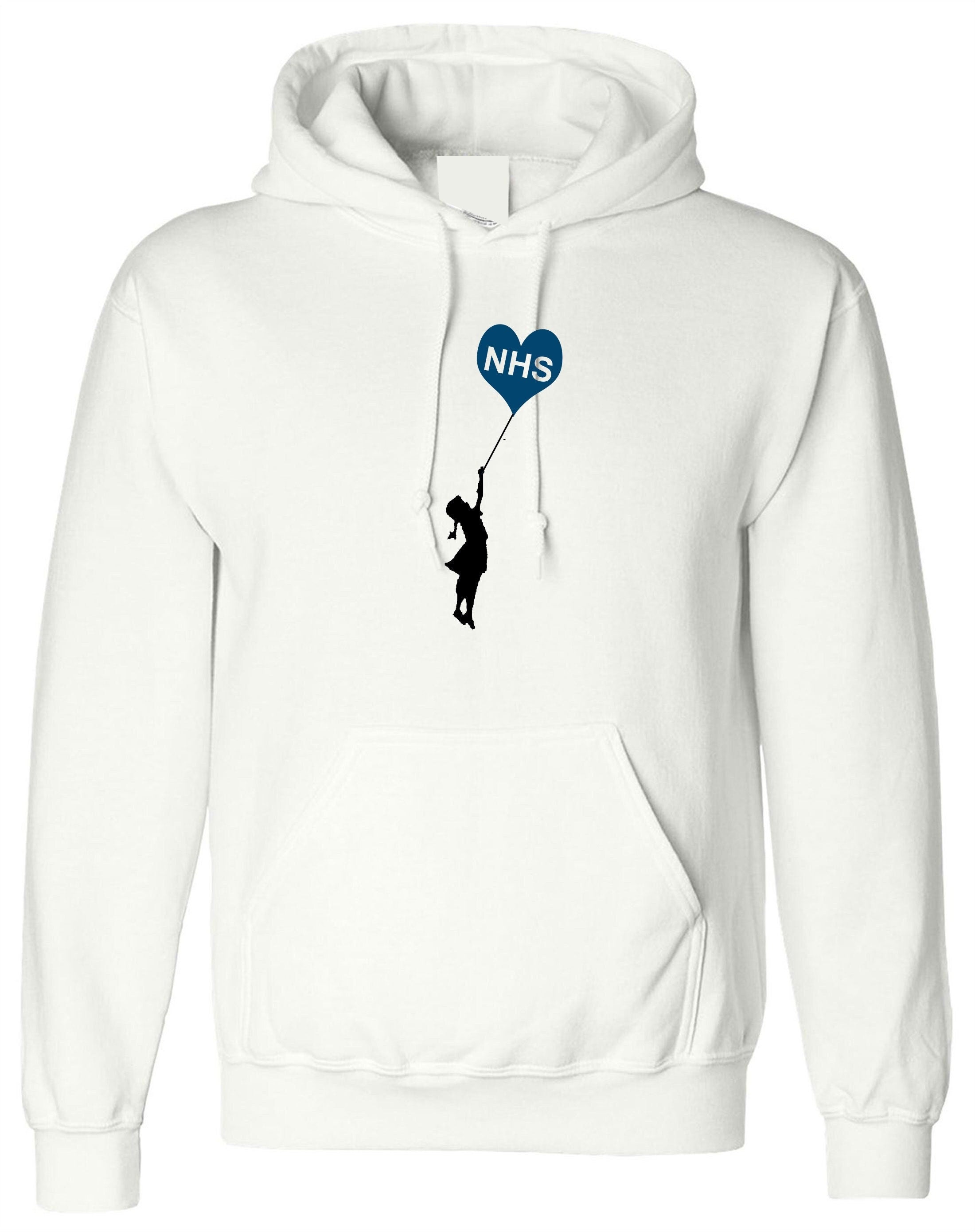 Nhs heart girl nhs heroes heart stay home now hoodie hoody hood hooded support nhs don't be covidiot fitness top gift pandemic