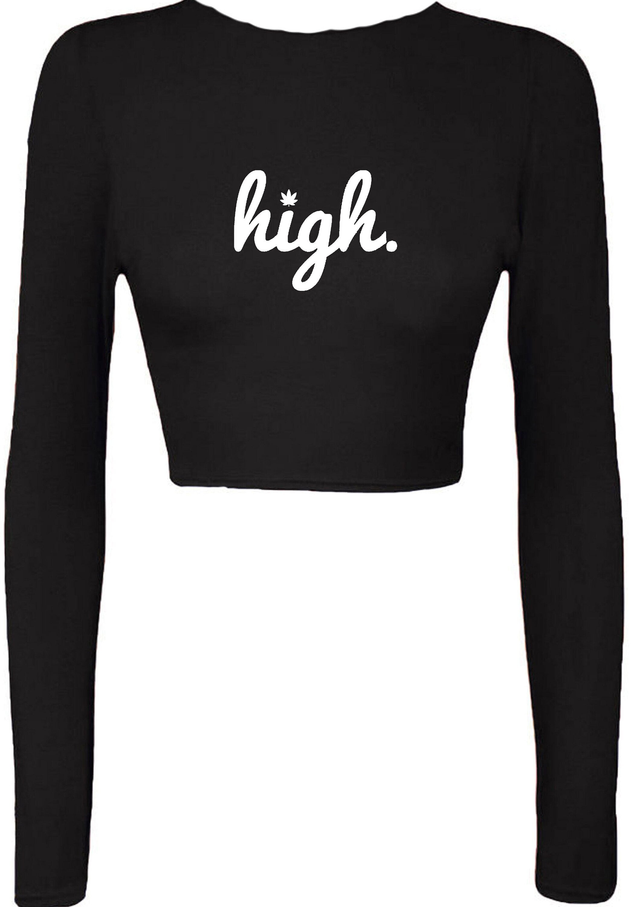 High crop tops crop-top printed hype religion dope top hipster funny swag street unisex top present mens partywear