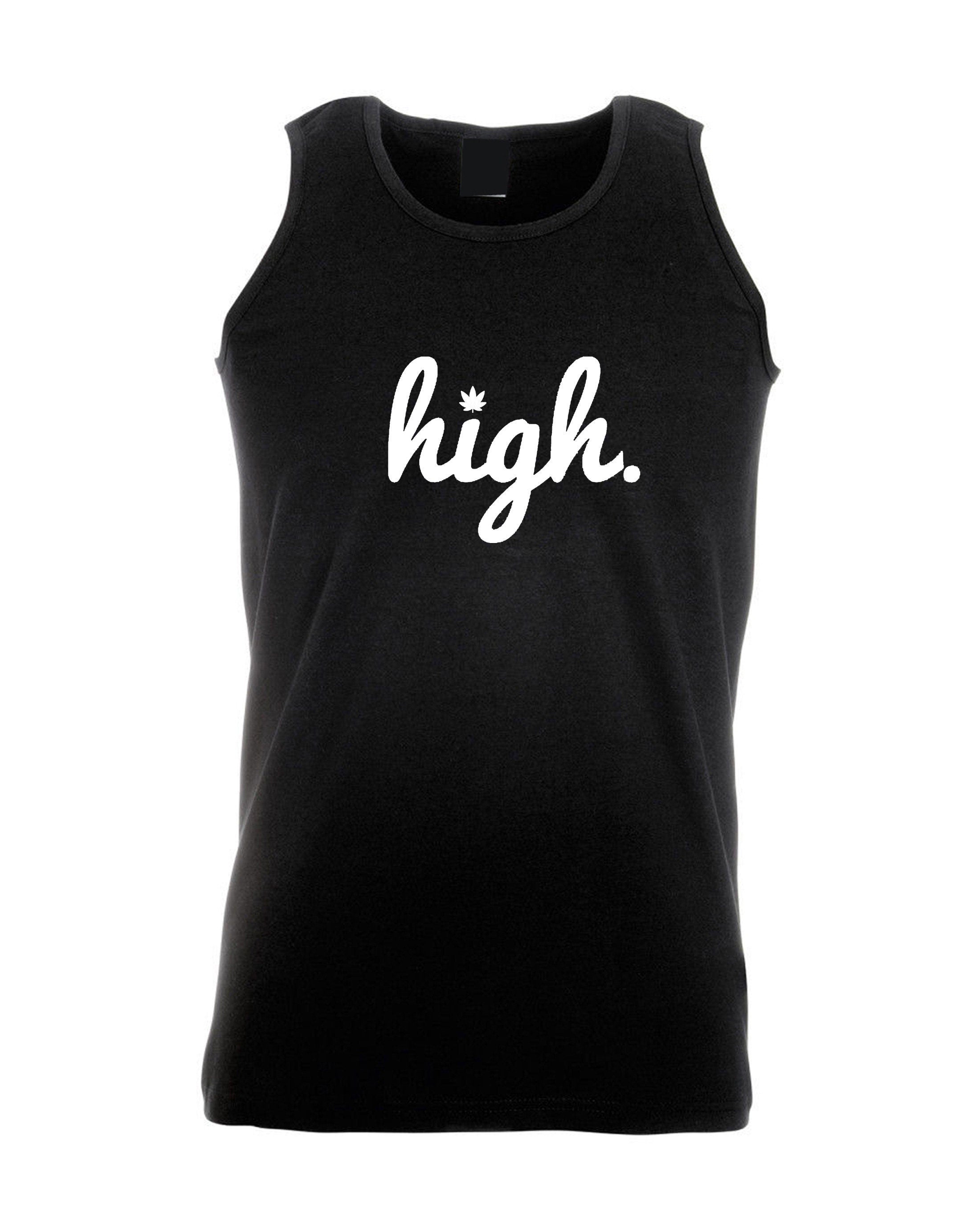 High vest vests gym workout exercise top hank printed hype religion dope top hipster funny swag street unisex top present mens partywear