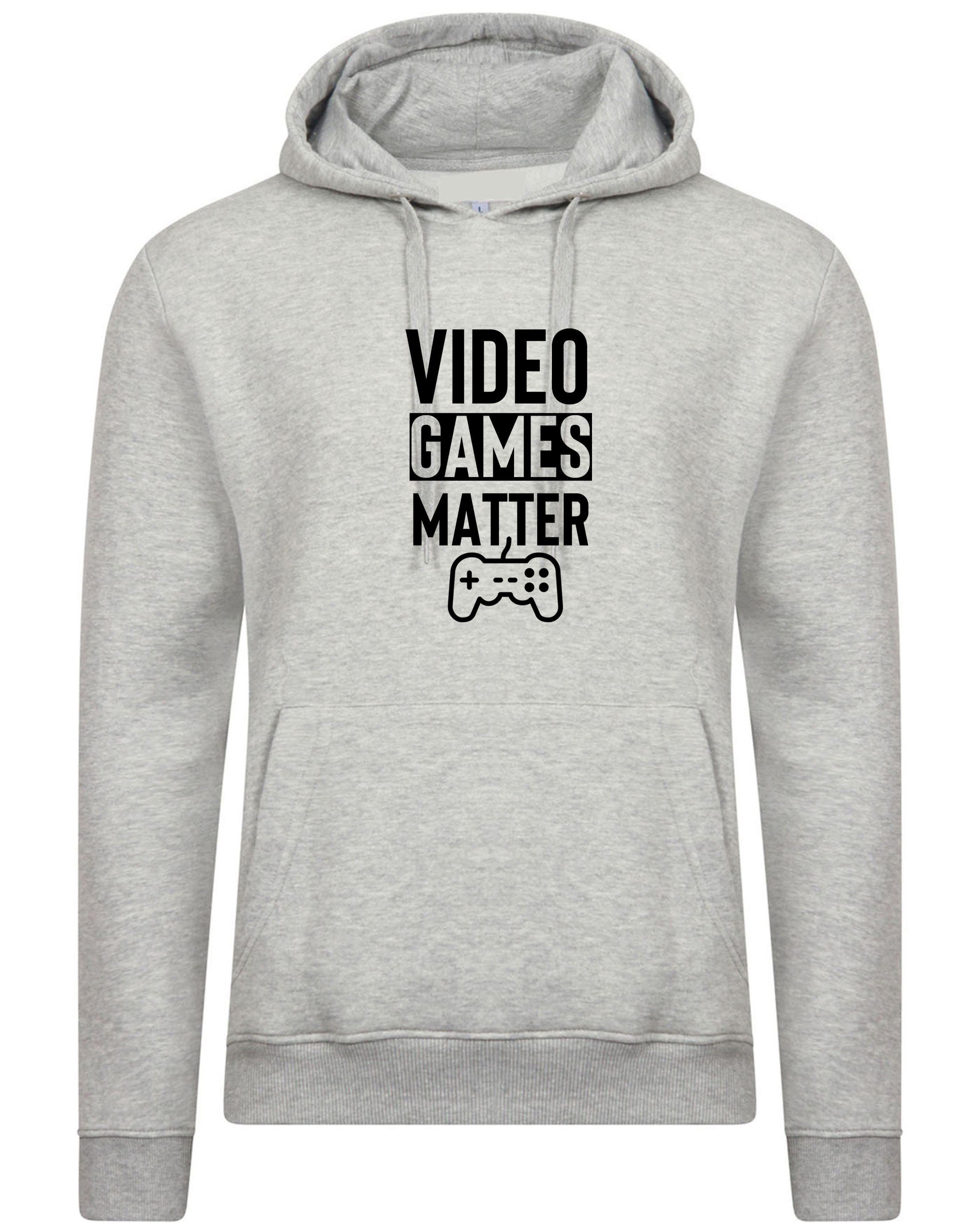 Video games matter hoodie hoody hood hooded gift for game lovers play station ps video games mens ladies birthday gamer gaming