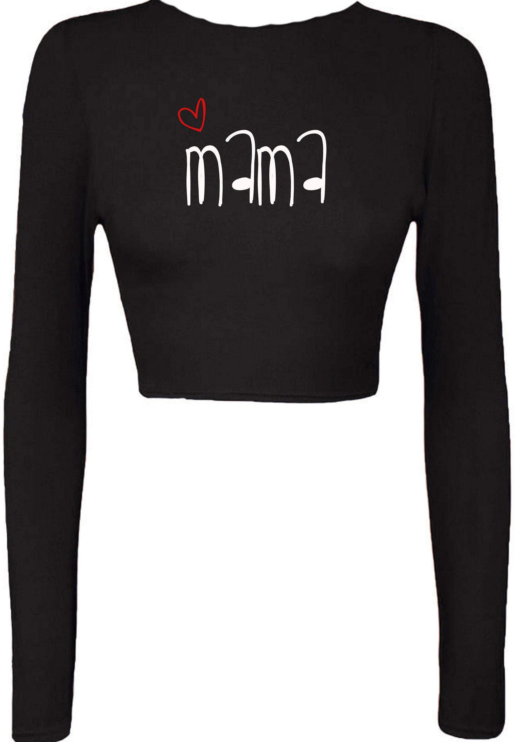 Mama crop tops croptop crop-top mother's day gift mom mommy mummy birthday present gift xmas christmas best mom ever funny top