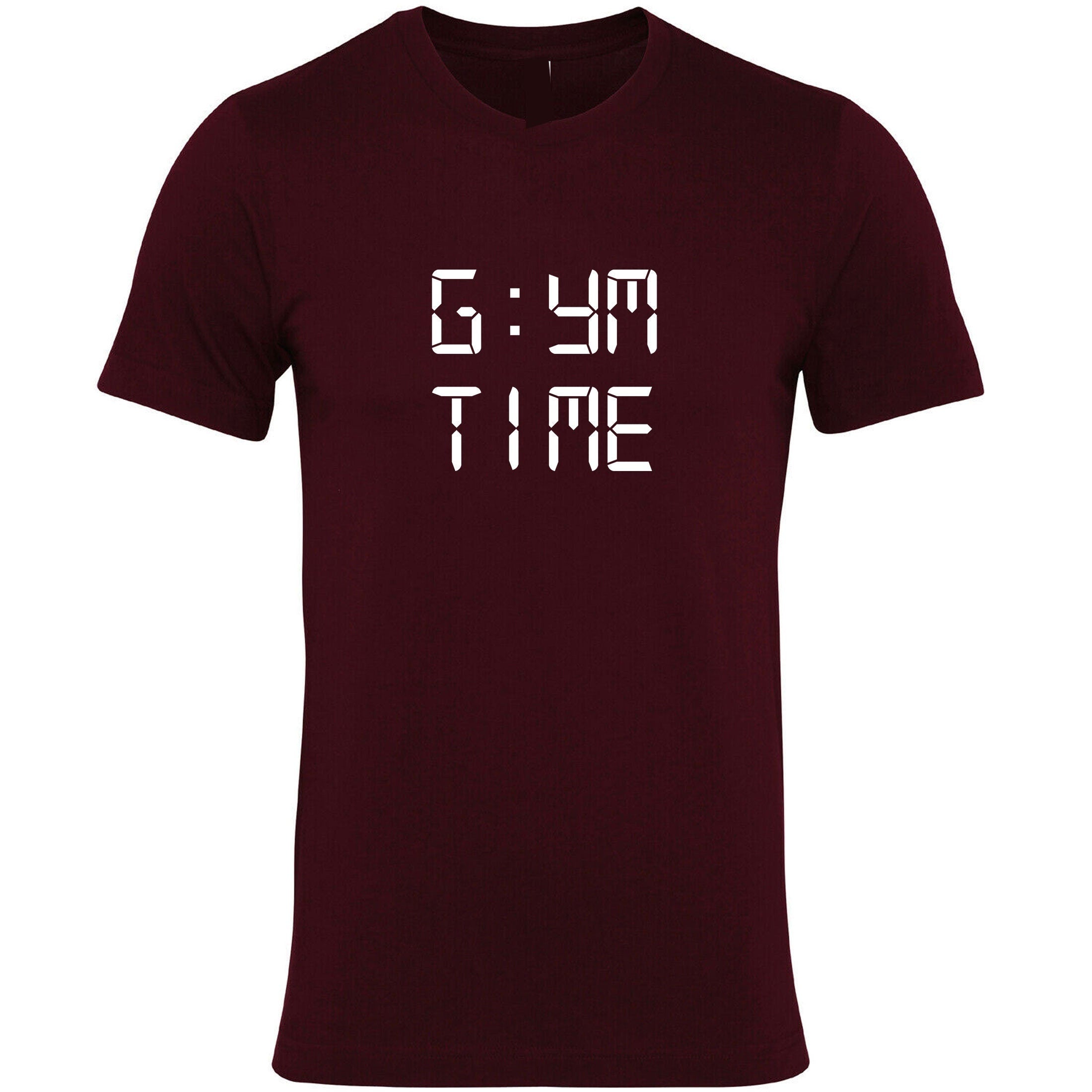 Gym time funny mens womens ladies t shirt t-shirt tshirt tee shirt gift for gym lovers workout exercise nma boxing jigging yoga analog