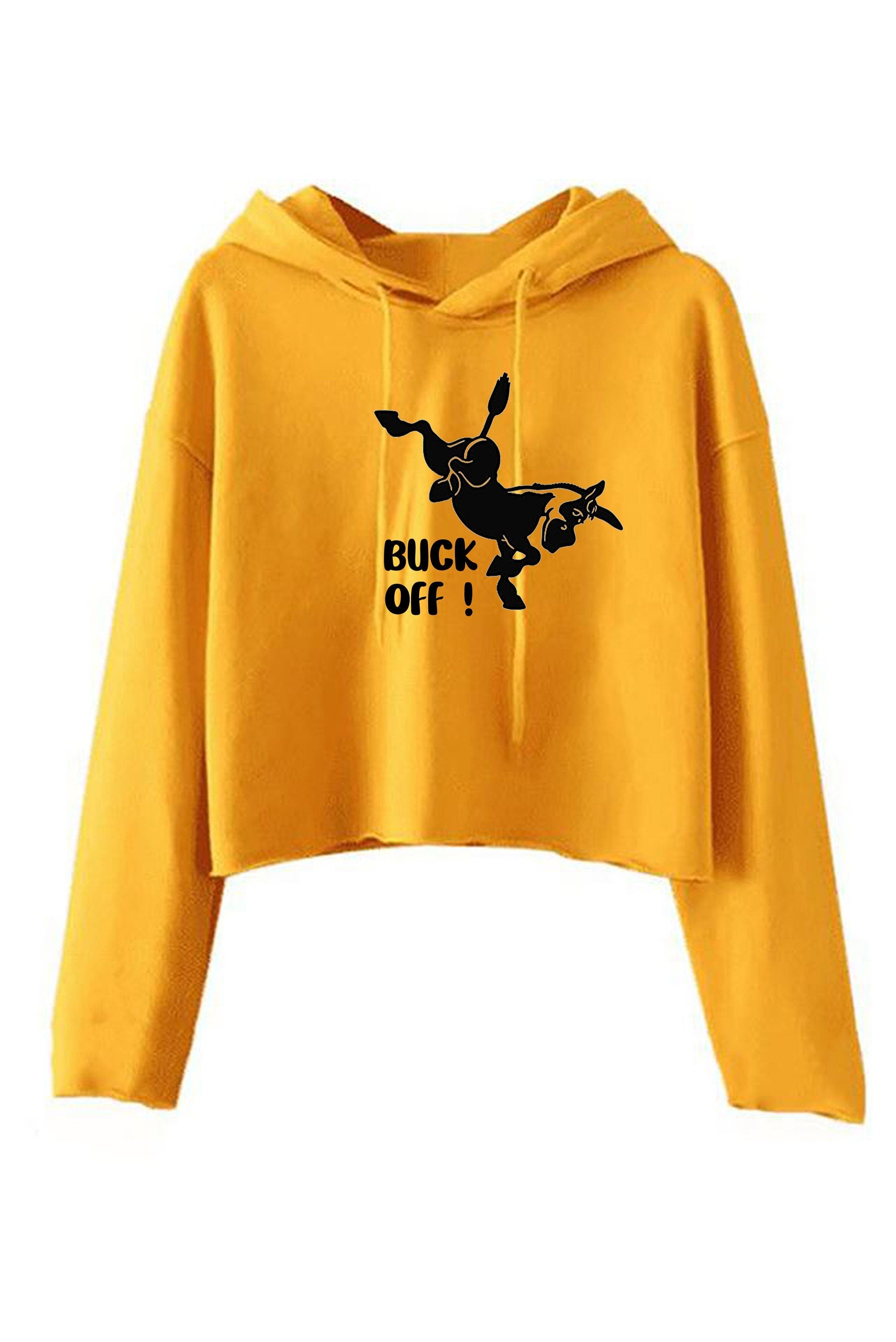 Funny donkey horse kick birthday gift crop tops hoodie croptops hood unisex joke rude xmas sarcastic humorous valentines christmas