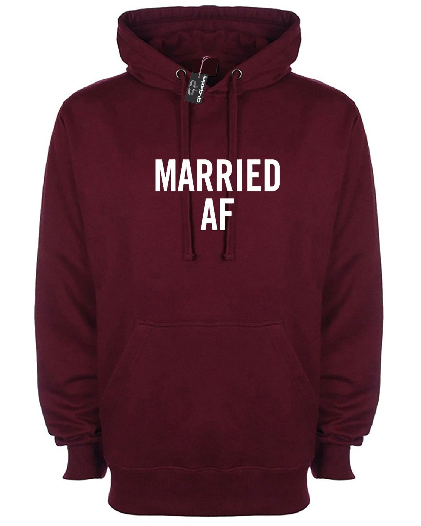 Married af sweatshirt jumper sweater shirt - wedding bride groom honeymoon gift unisex joke funny wedding gift for couple