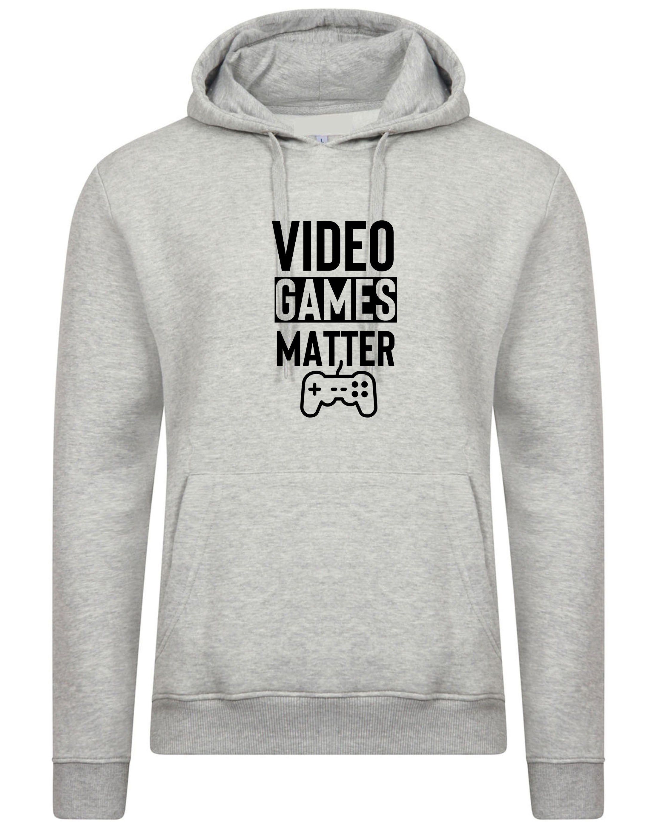 Video games matter funny video games lover gamer gaming hoodie hoody hood hooded mens unisex gift