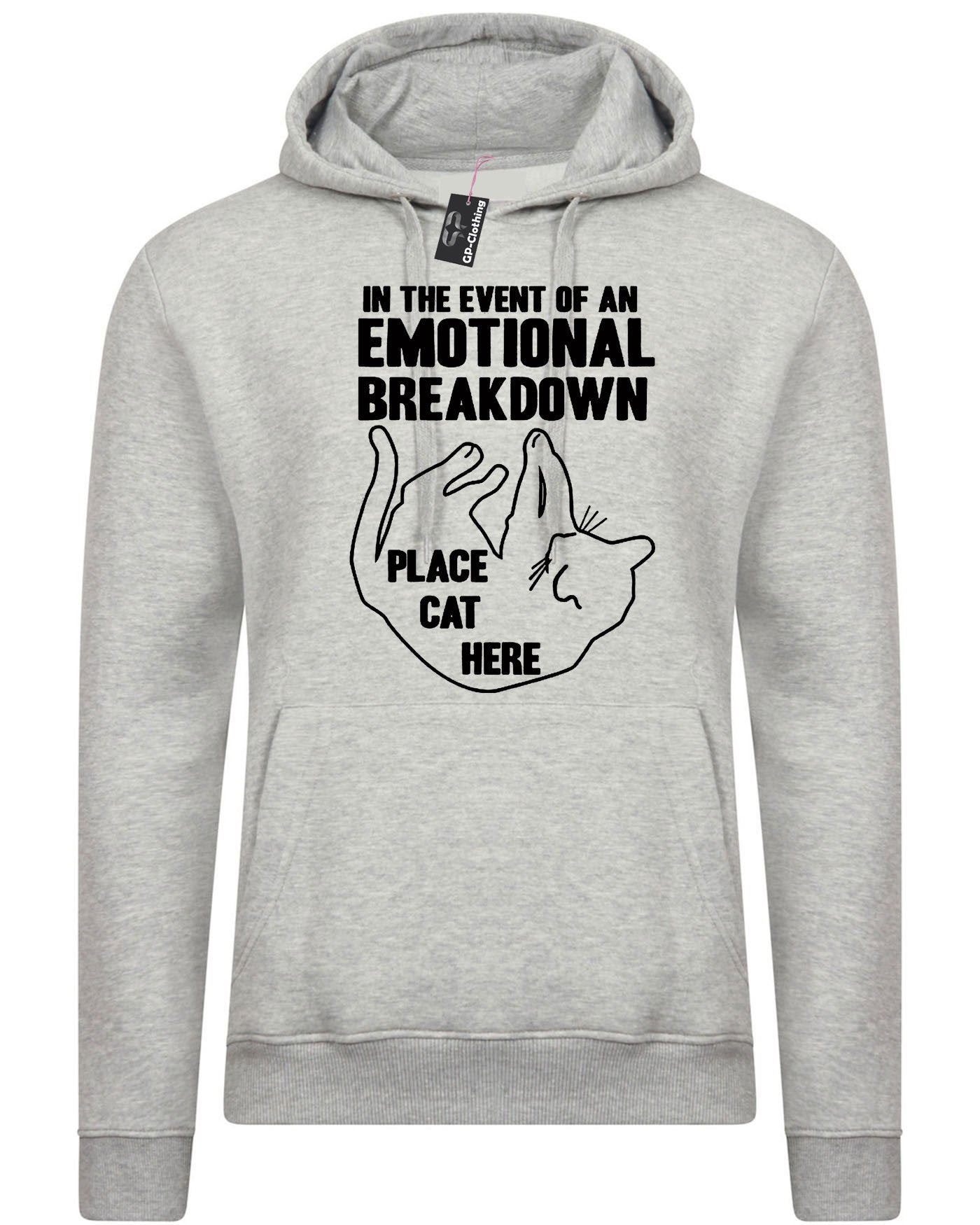 In case of emotional breakdown place cat here funny cat lovers hoodie hoody hood hooded gift funny unisex ladies womens top